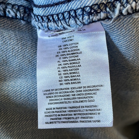 NWT NFL Las Vegas Raiders Denim Jacket - Picture 8 of 11